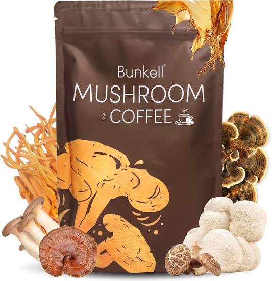 Organic 6 Mushroom Coffee for Energy & Immunity Boost