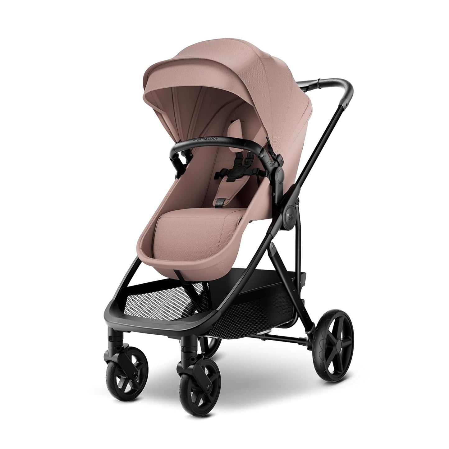 Rovee Bassinet Baby Stroller with Reversible Seat and Canopy