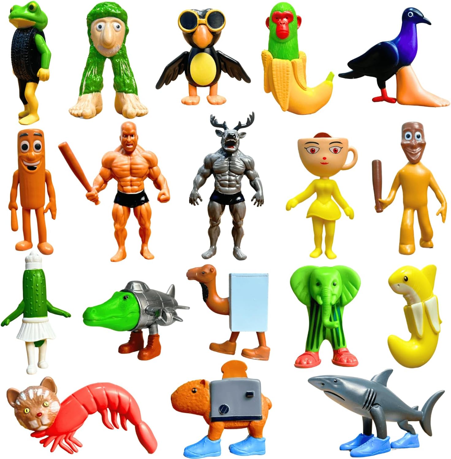 ULTHOOL Tralalero Tralala Action Figure Set for Collectors