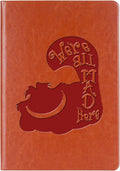 Alice Leather Notebook Wonderland Gift - Durable Faux Leather Journal