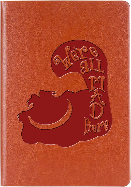 Alice Fairy Tales Leather Notebook - WHLBHG