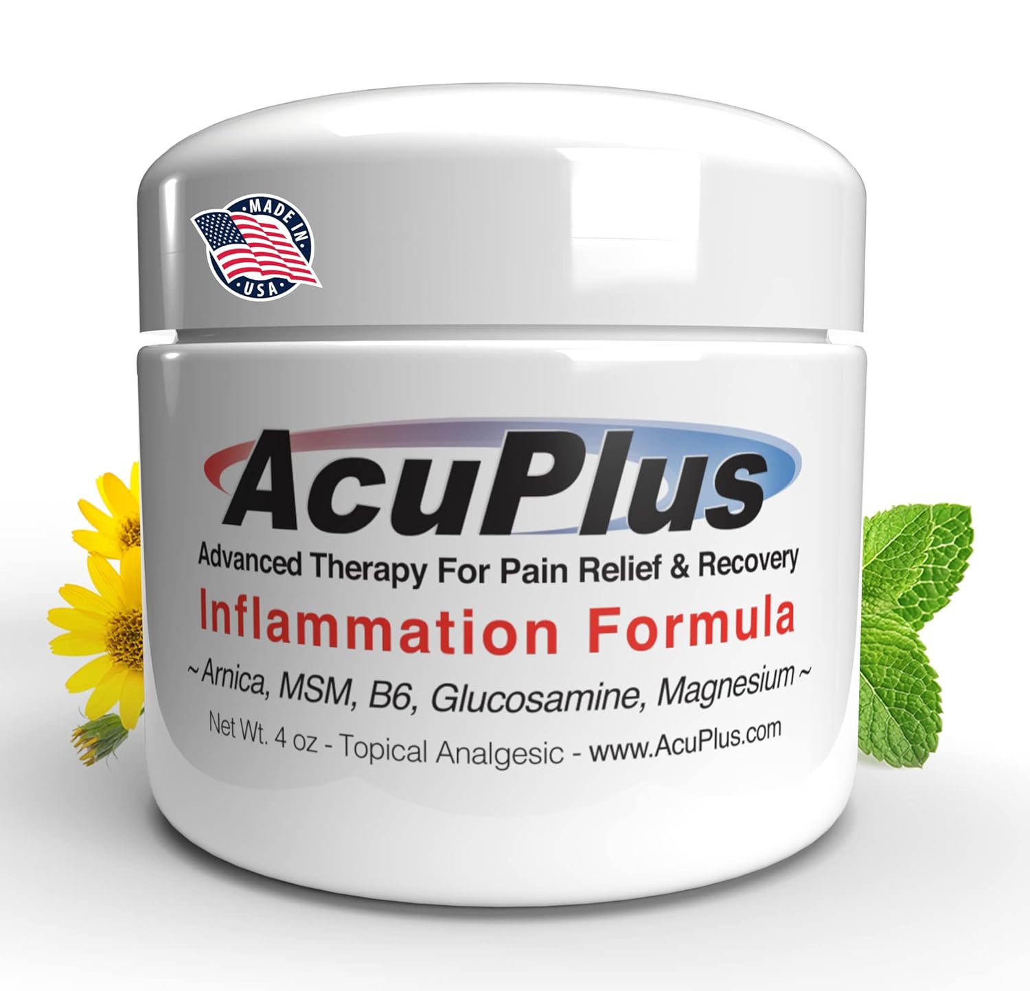AcuPlus Advanced Pain Relief Cream for Muscle and Joint Pain