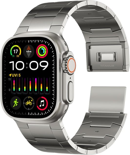 Titanium Apple Watch Band - 26mm Wide Ultra-links