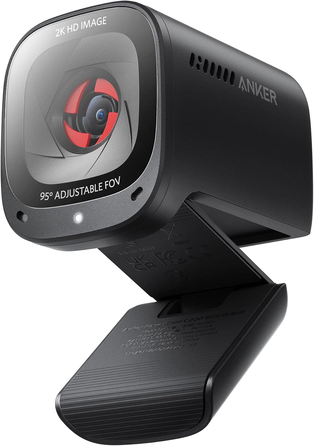Anker PowerConf C200 2K Webcam with Microphone for PC Use