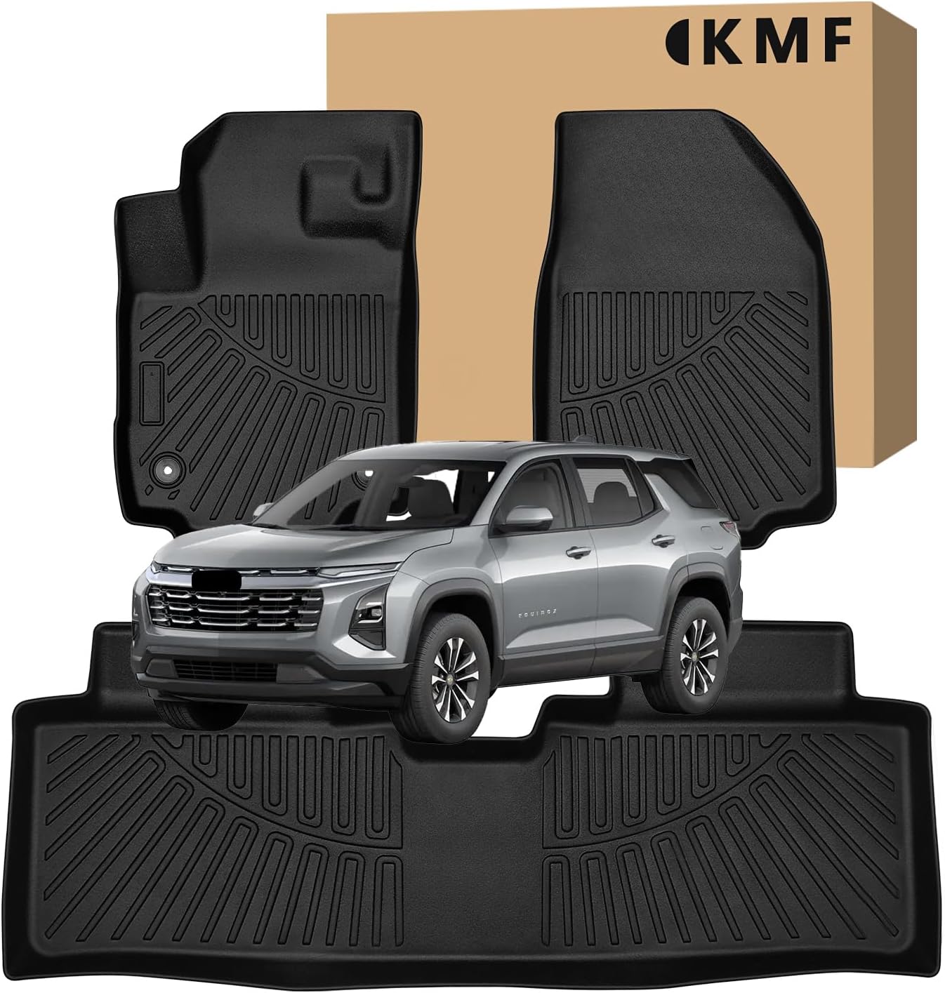 Custom Fit All Weather TPE Floor Mats for Chevy Equinox 2025 2026
