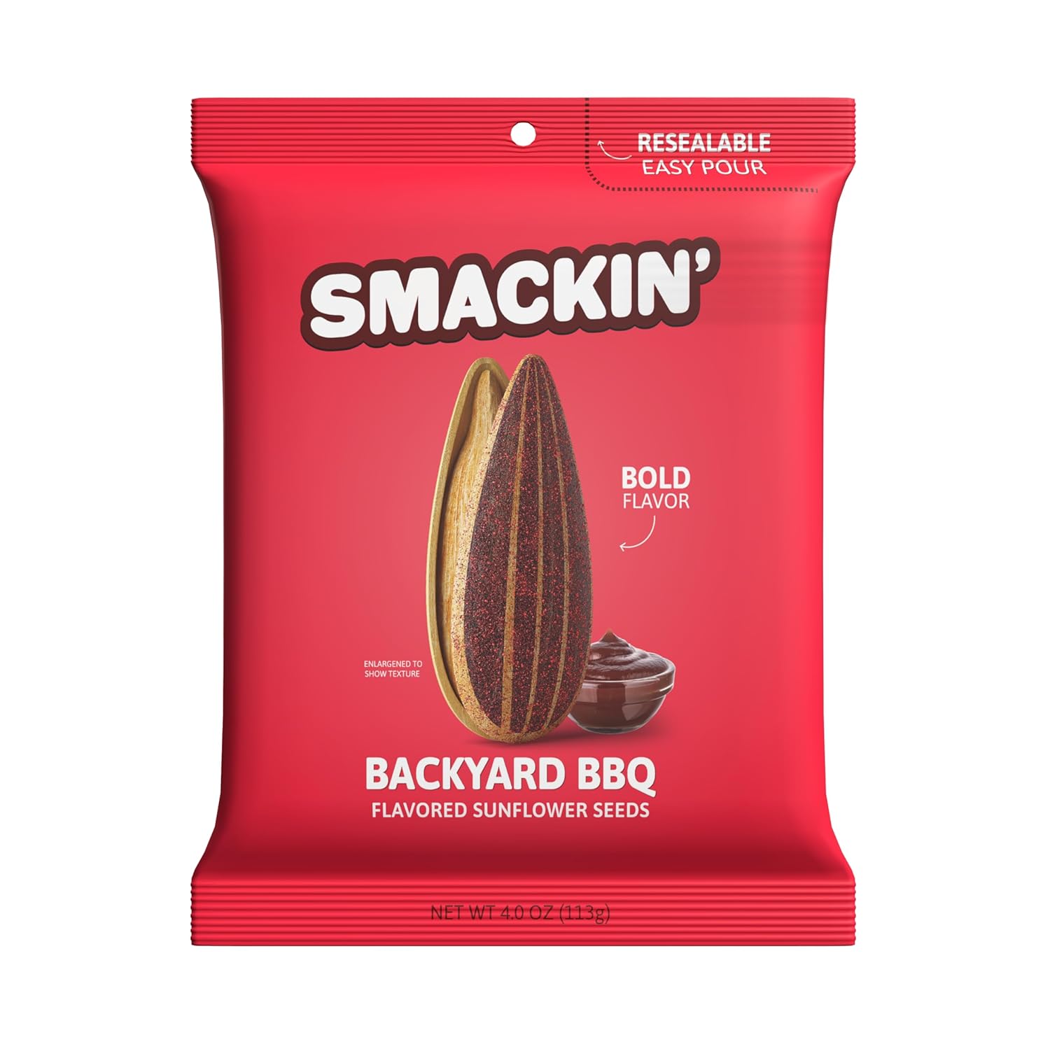 SMACKIN' Jumbo Roasted Sunflower Seeds with Bold Flavors