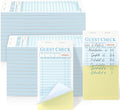 Seajan 50 Pack Guest Check Pads 3.5 x 6.7 in - 2500 Tickets