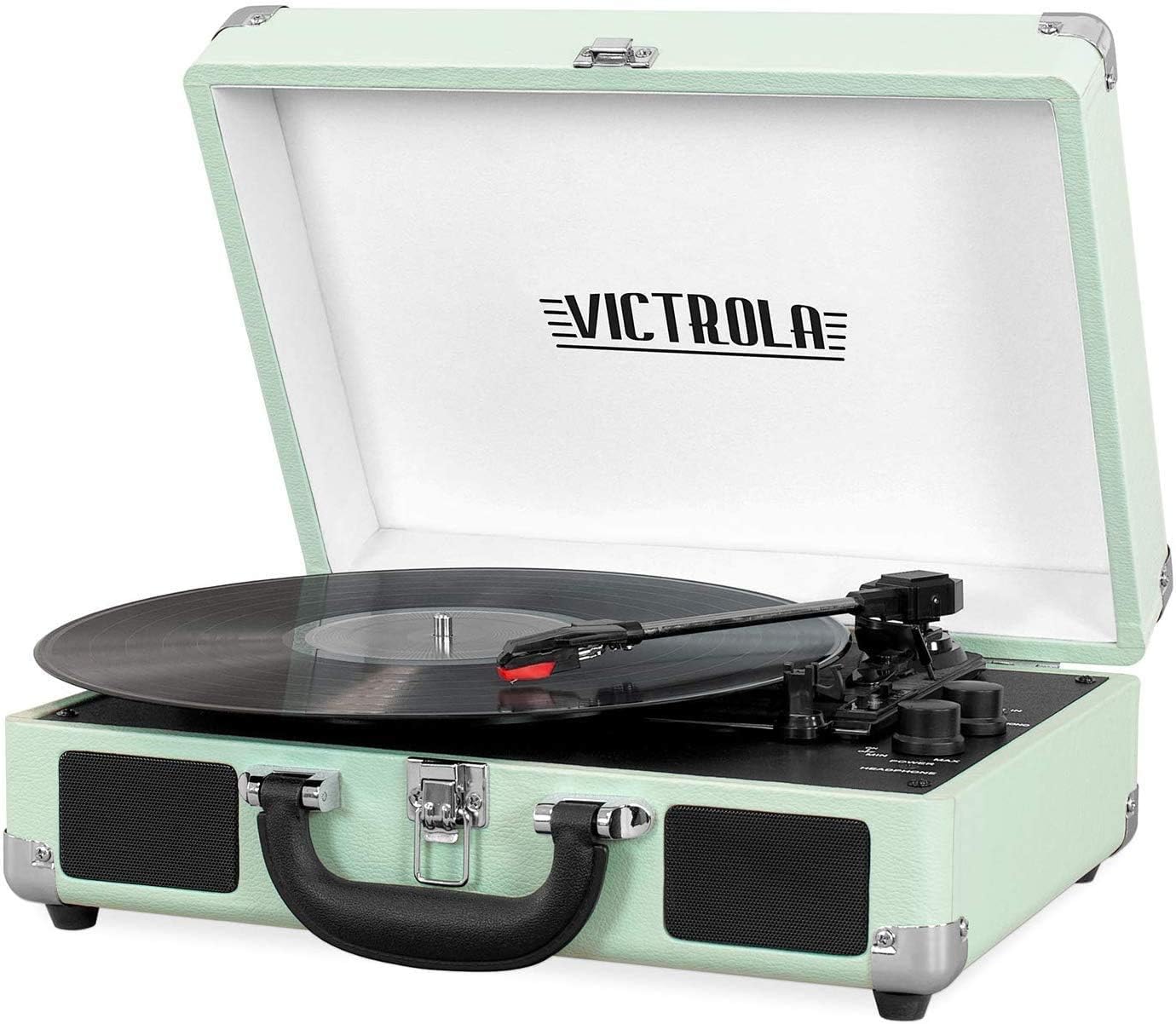 Vintage Bluetooth Record Player | Upgraded Sound | Mint