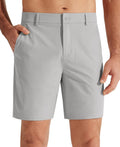 Libin Mens Golf Shorts 7ft 9ft Flat Front Hybrid Short - Lightweight
