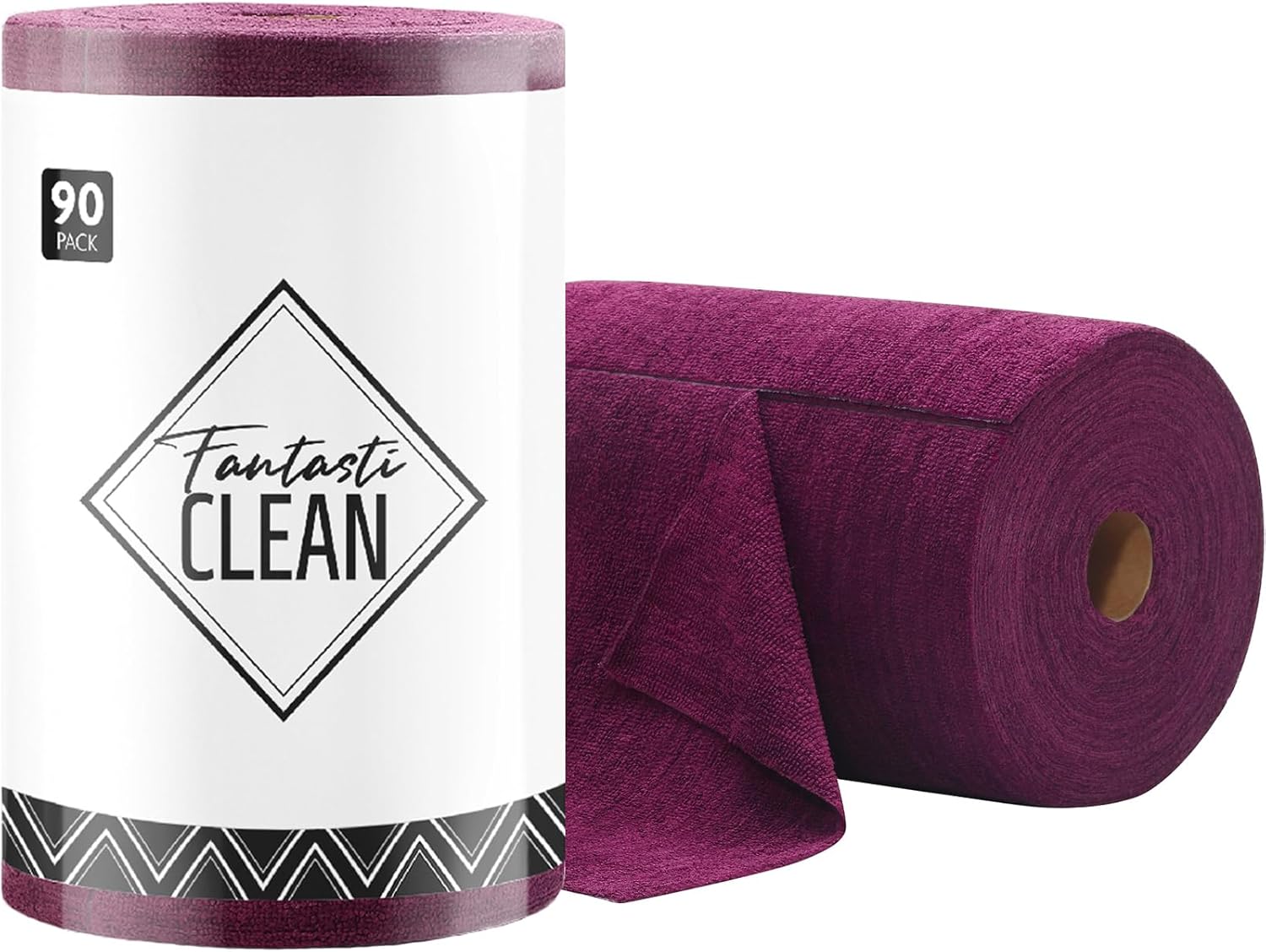 Ultra Absorbent 12x12 Microfiber Towels - 90 Pack