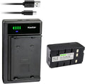Kastar Battery and Smart USB Charger Pack for JVC Camcorders