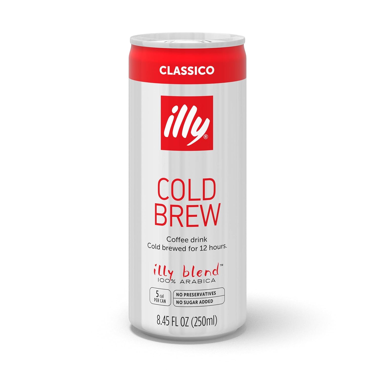 Illy Cold Brew Can - Smooth Arabica - On-the-Go Energy!