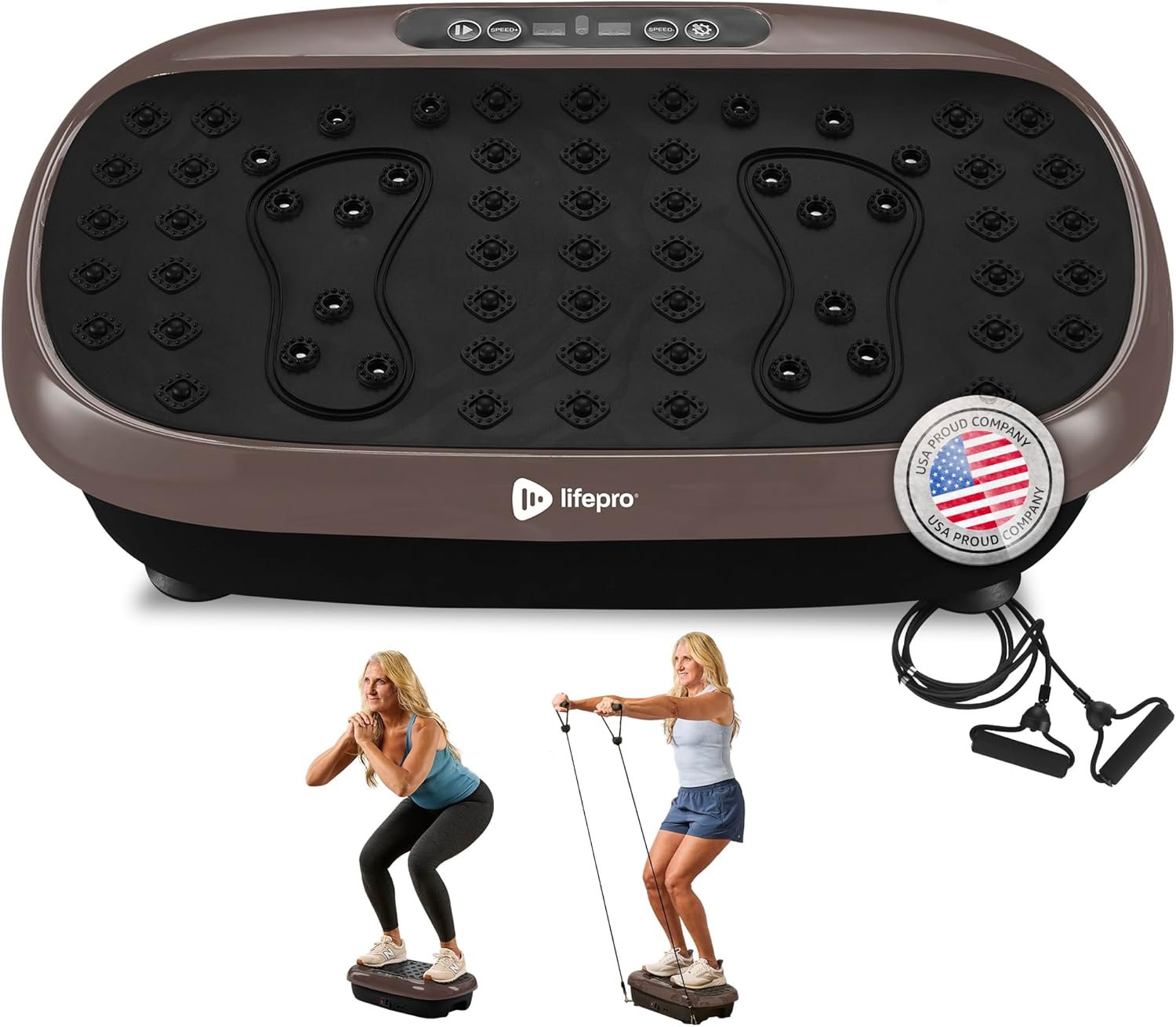 Lifepro Vibration Plate Exercise Machine for Full Body Fitness