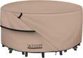 ULTCOVER 48 in Round Patio Table Cover - Heavy-Duty Waterproof