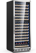 Wine Cooler Refrigerator Dual Zone 180 Bottles - Quiet Compressor