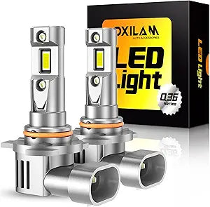 OXILAM 2023 Upgraded 9012 HIR2 LED Bulb for Bright Lighting