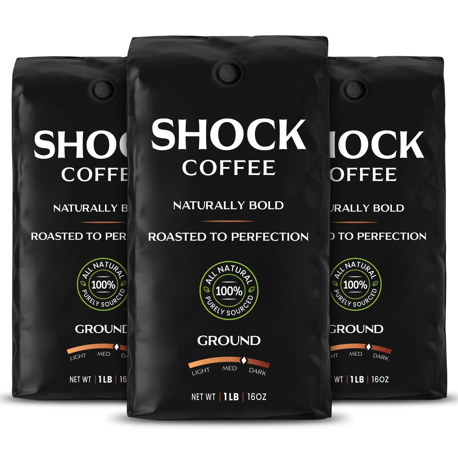 Shock Coffee Ground: The Strongest All-Natural Caffeinated Brew