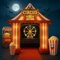 8.6FT Halloween Circus Carnival Trunk or Treat Car Decorations Kit