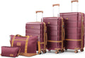 Luggage Sets 3 Piece with Spinner Wheels for Effortless Travel
