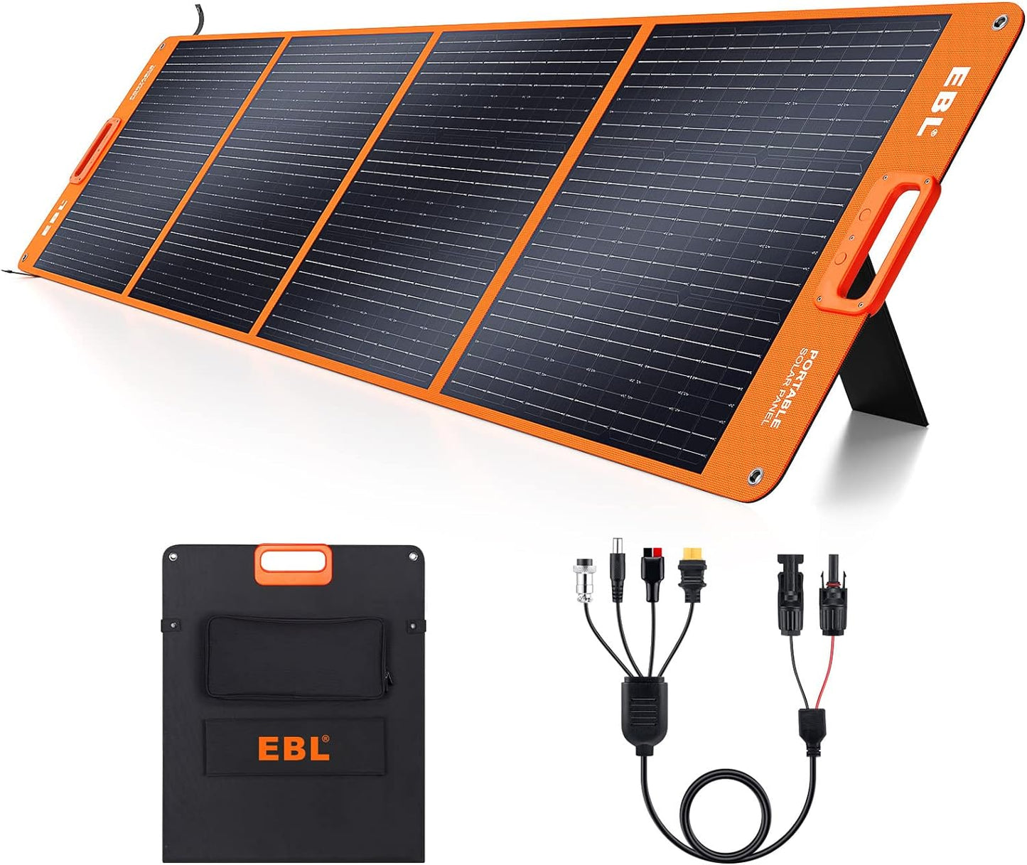 EBL 200W Portable Solar Panel: Reliable Power Anywhere