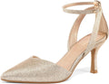 mysoft Women's Pumps Pointed Toe Kitten Heels - Comfortable Style