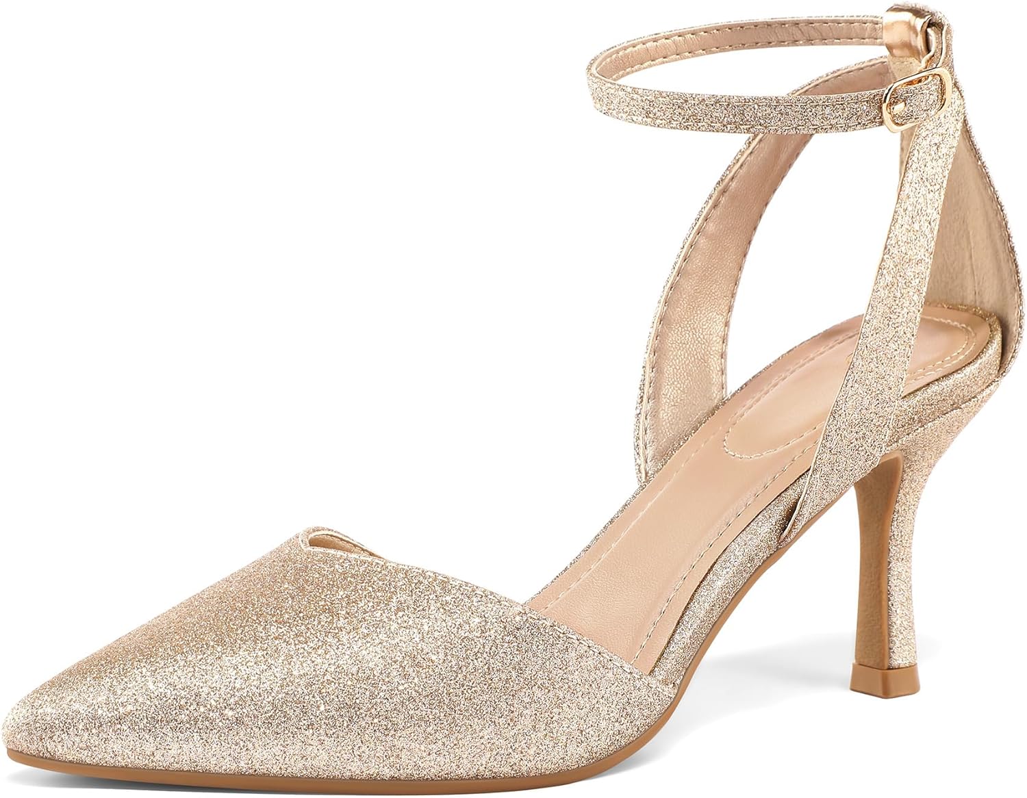 Elegant mysoft Women's Pumps with Kitten Low Heels for Any Occasion