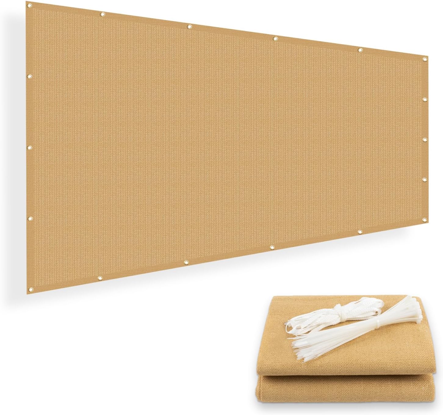 SUNNY GUARD Shade Cloth 4x8 FT for Backyard and Garden Use