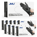 JMU Black Nitrile Gloves Medium Bulk - 2000 Count for Work & Home