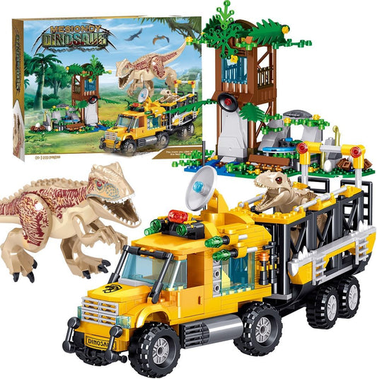 546 Pcs Dinosaurs Building Blocks Set for Creative Play