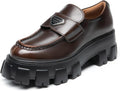 DREAM PAIRS Chunky Loafers Platform Slip-On Womens Dressy Casual
