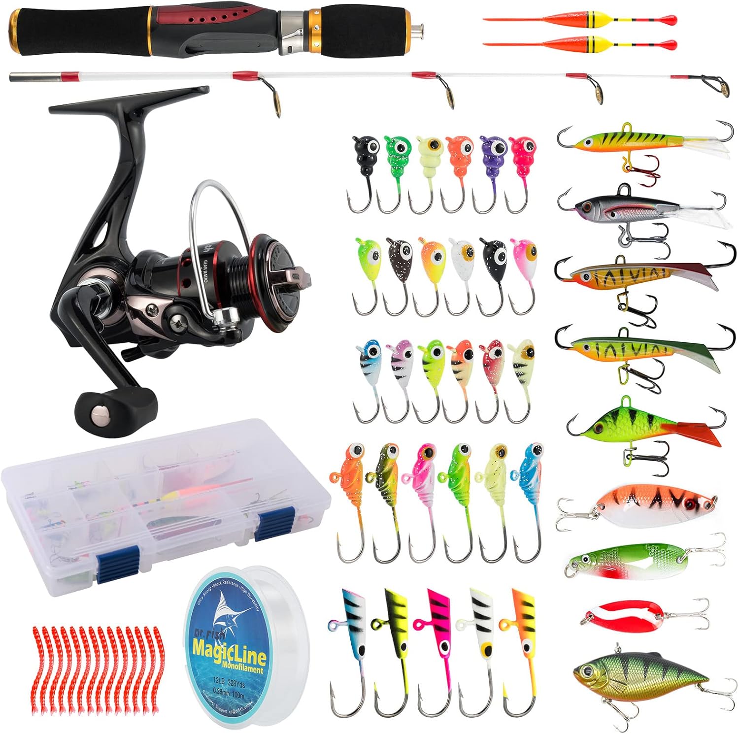 Dr.Fish Ice Fishing Combo: Ultimate Gear Set