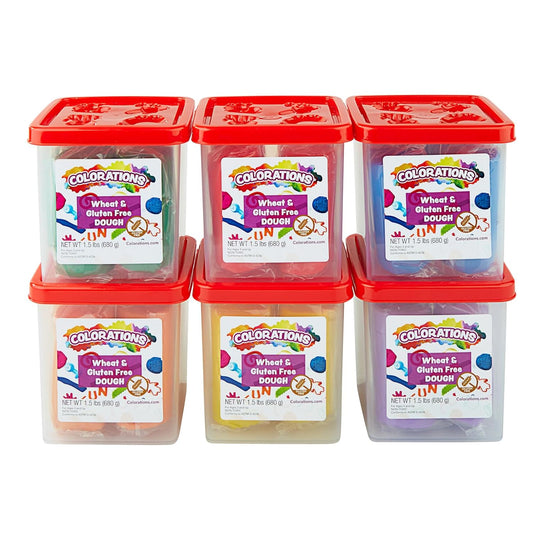 Colorations Wheat & Gluten Free Dough Set for Creative Play