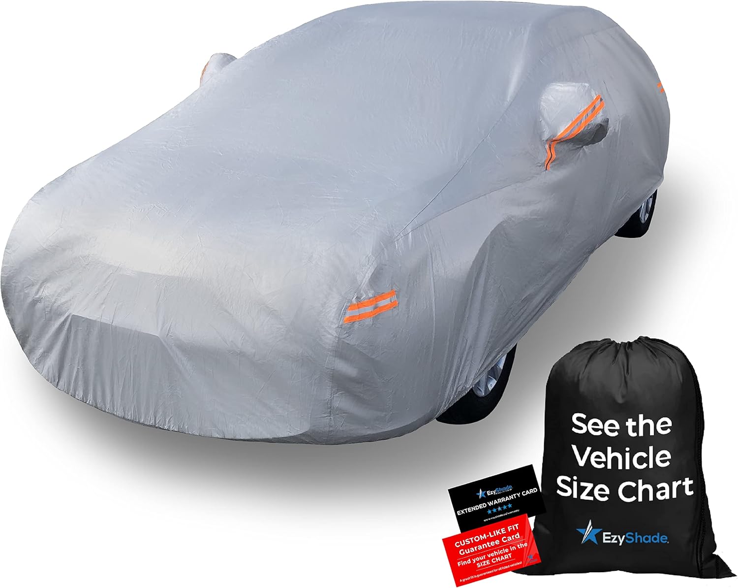 EzyShade 10-Layer Car Cover for All Weather Protection