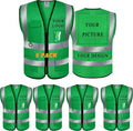 Custom Safety Vest Logo Class 2 High Visibility Reflective Vest Home