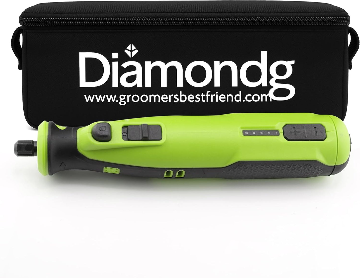 Diamondg Cordless Dog Nail Grinder with LED Light & Quiet Sound
