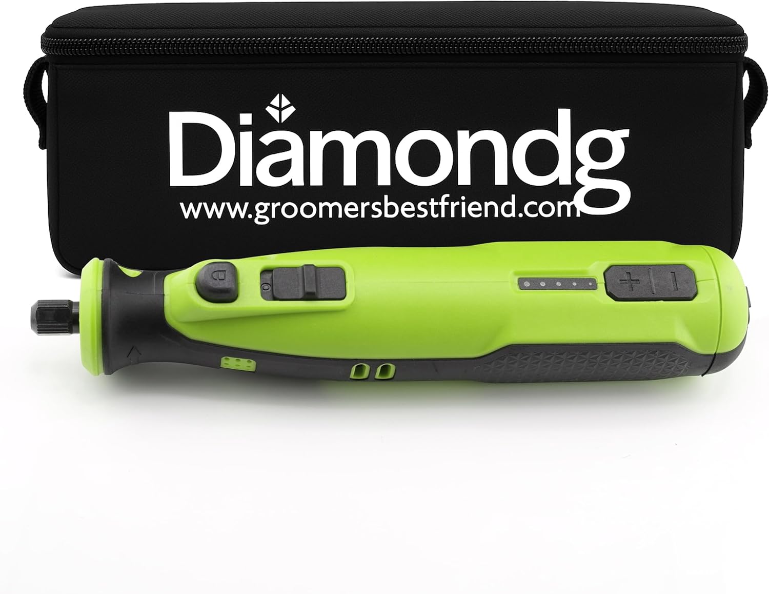 Diamondg Cordless Dog Nail Grinder with LED Light & Quiet Sound