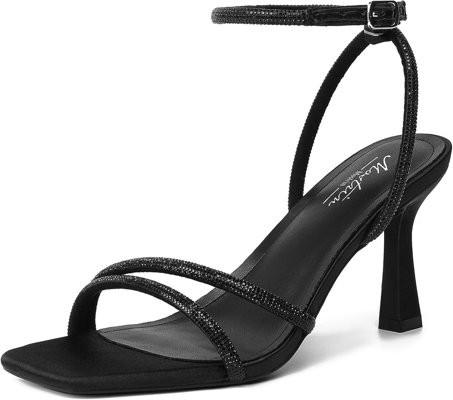 Mostrin Womens Sandals Strappy Heels for Elegant Occasions