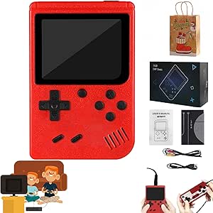 TinyTendo Handheld Console with 400 Games for Family Fun