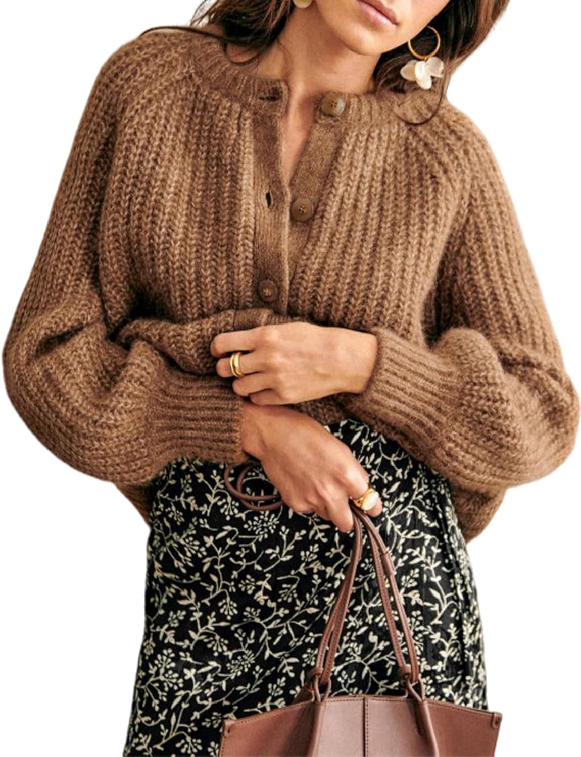 Wyeysyt Womens Cardigan Sweater for Cozy Fall Fashion