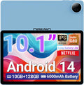 DigiLand 2025 Tablet 10.1in Android 14 - Smooth Performance and Long