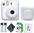 Fujifilm Instax Mini 12 Instant Camera Clay White Bundle - Easy