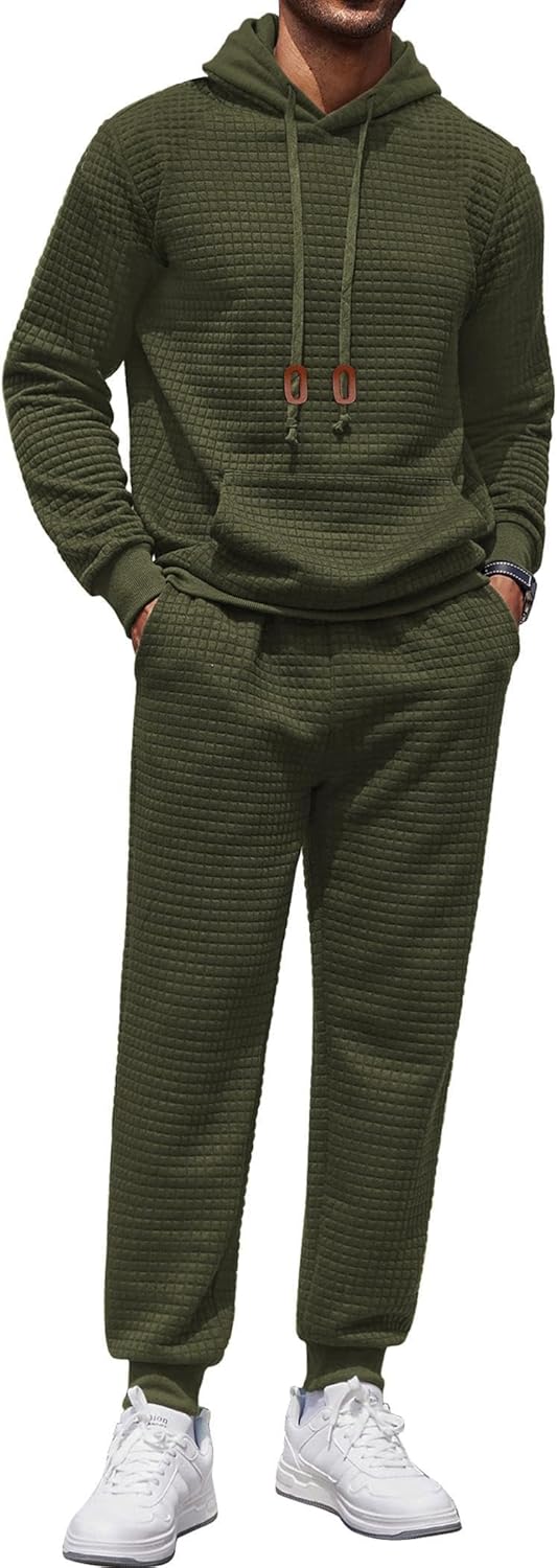 COOFANDY Men's Tracksuit 2 Piece Hoodie Sweatsuit Sets Review