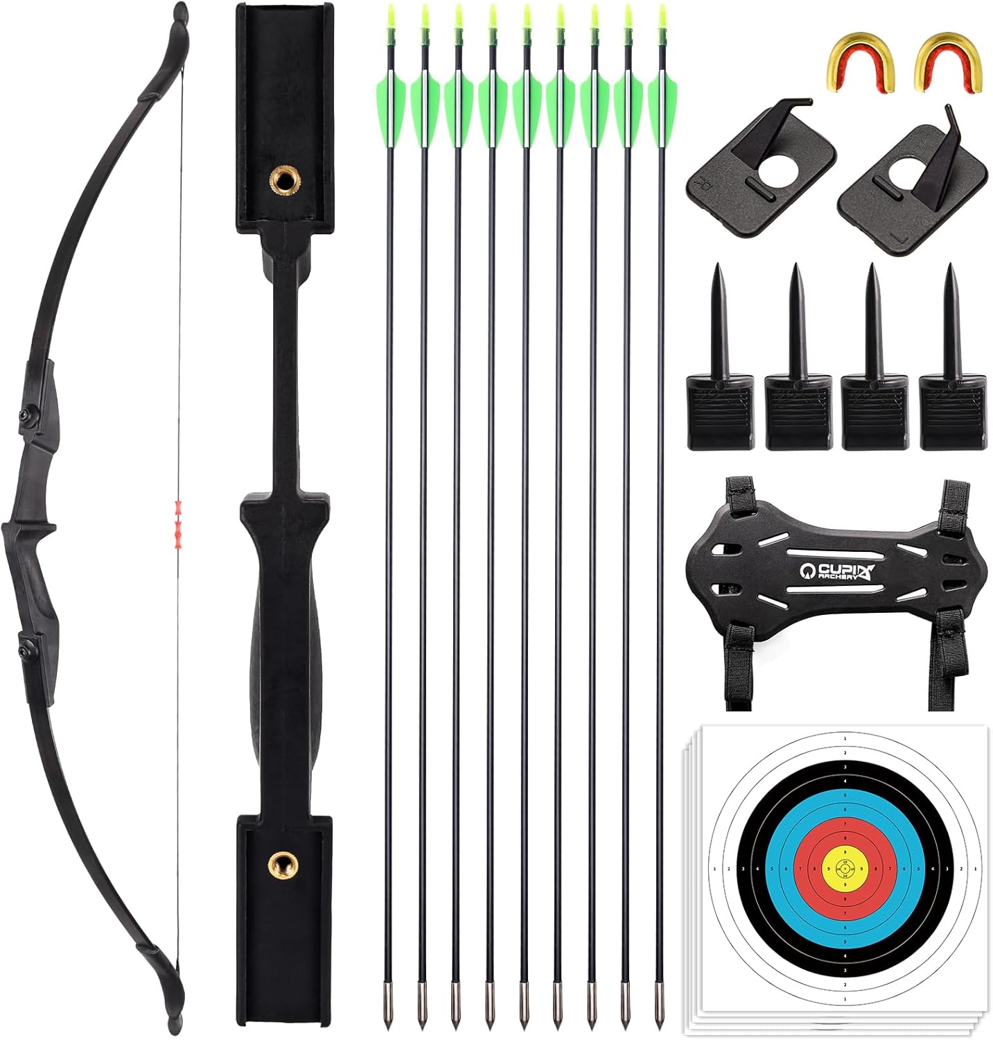 LWANO Bow and Arrow Set for Beginners - Durable Recurve Bow