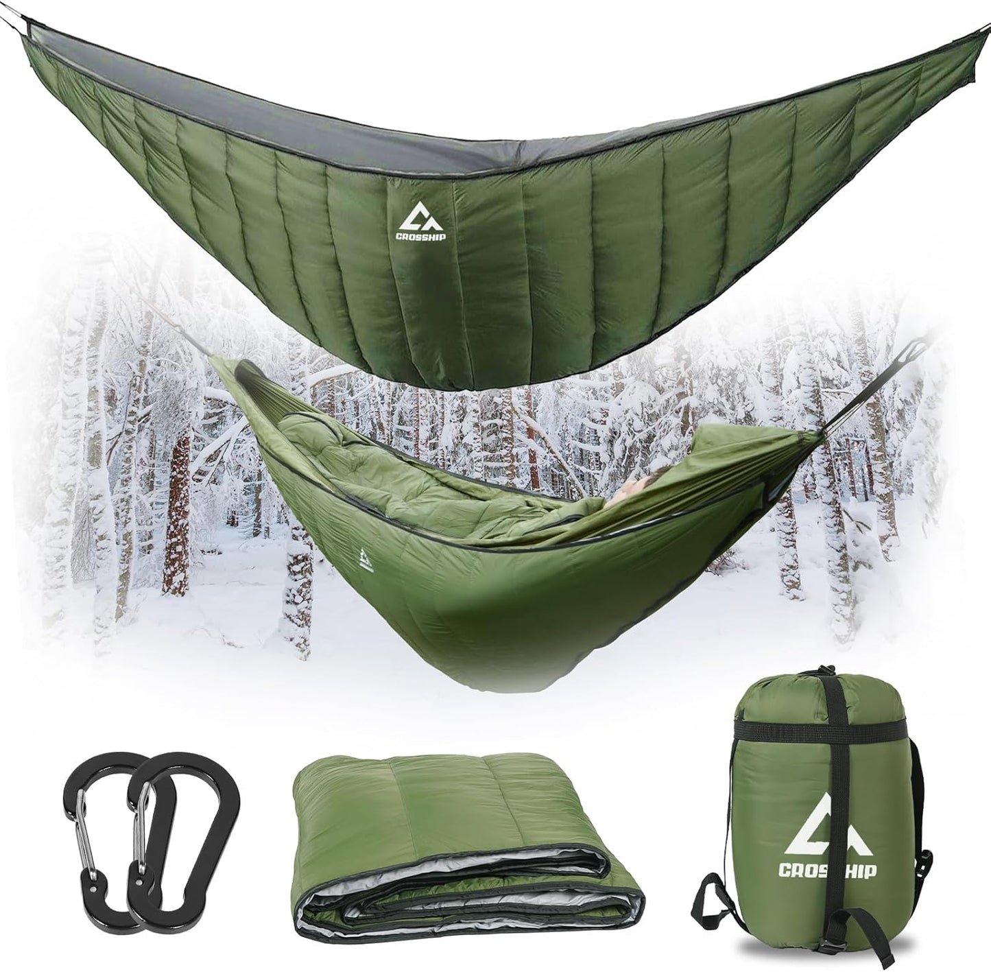 Ultra Warm Hammock Underquilt by CROSSHIP