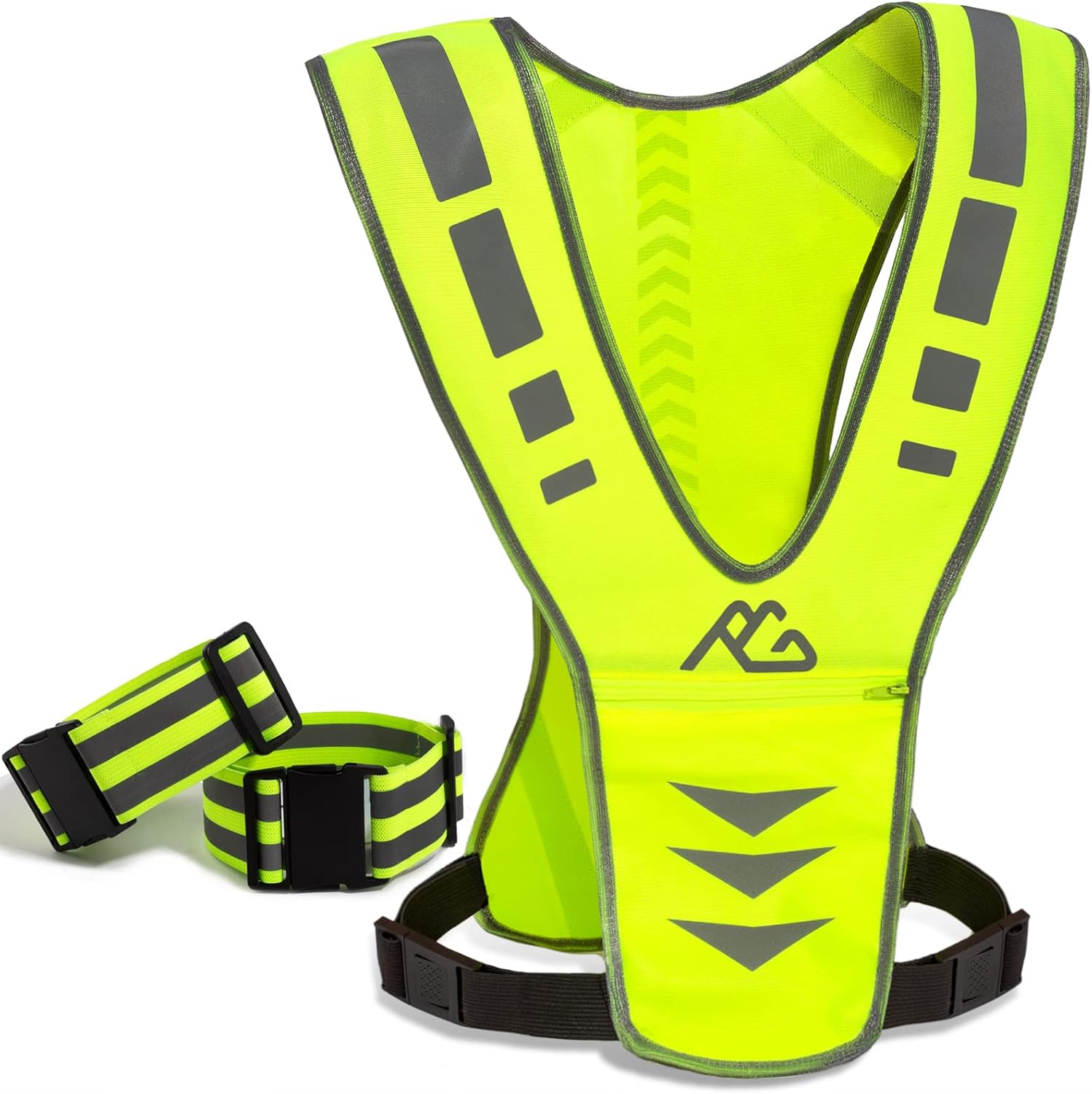 GoxRunx Reflective Running Vest - Nighttime Safety!