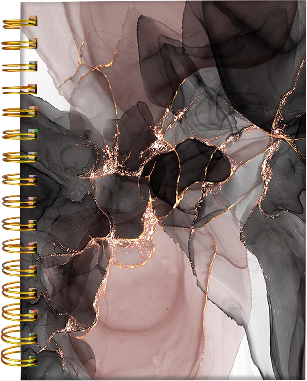 Pink Marble Spiral Journal | Premium Paper, Strong Binding