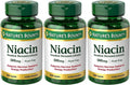 Nature's Bounty Niacin Flush Free 500 mg Capsules for Health