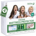 Waterproof Mattress Protector Twin Size - Breathable Viscose Jersey
