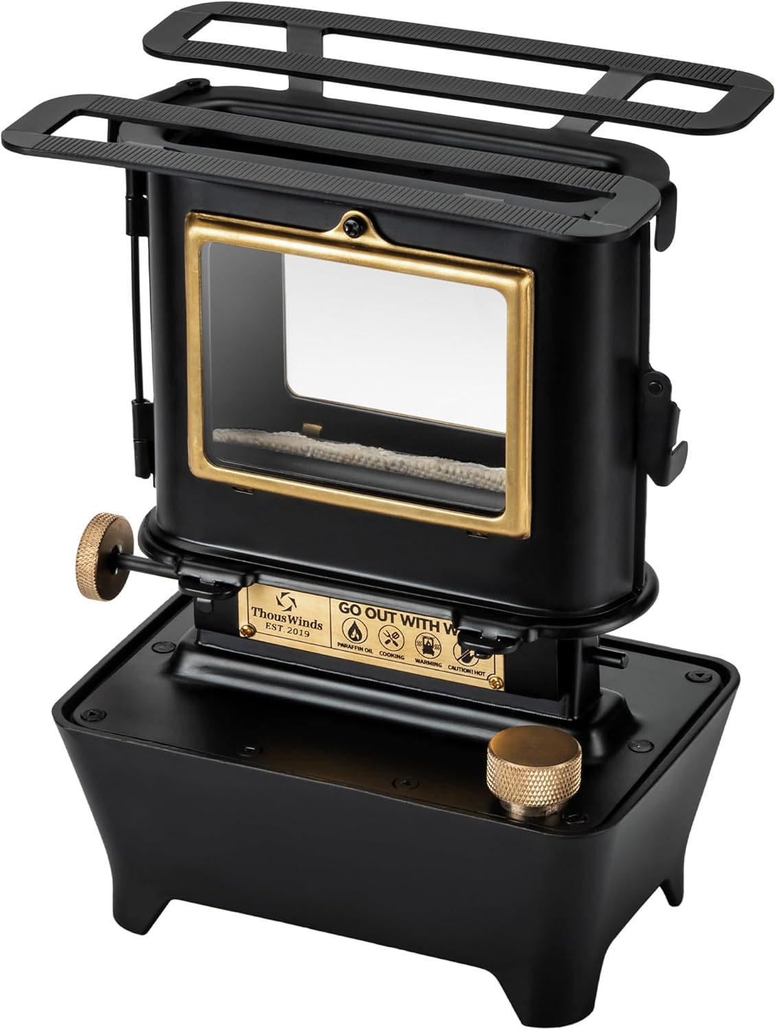 Portable Dual-Use Oil Lantern & Stove - Camp Anywhere!