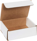 Box USA Small Shipping Boxes 6x5x2 - 50 Pack White Mailers